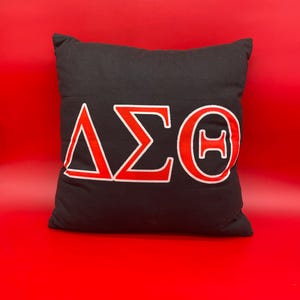 Delta Sigma Theta Decorative Pillow Covers Delta symbols