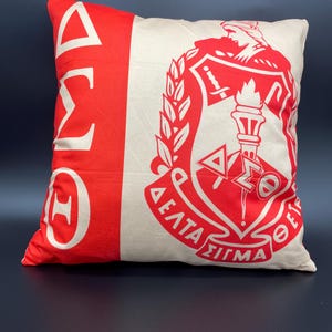 Delta Sigma Theta Decorative Pillow Covers Delta Shield