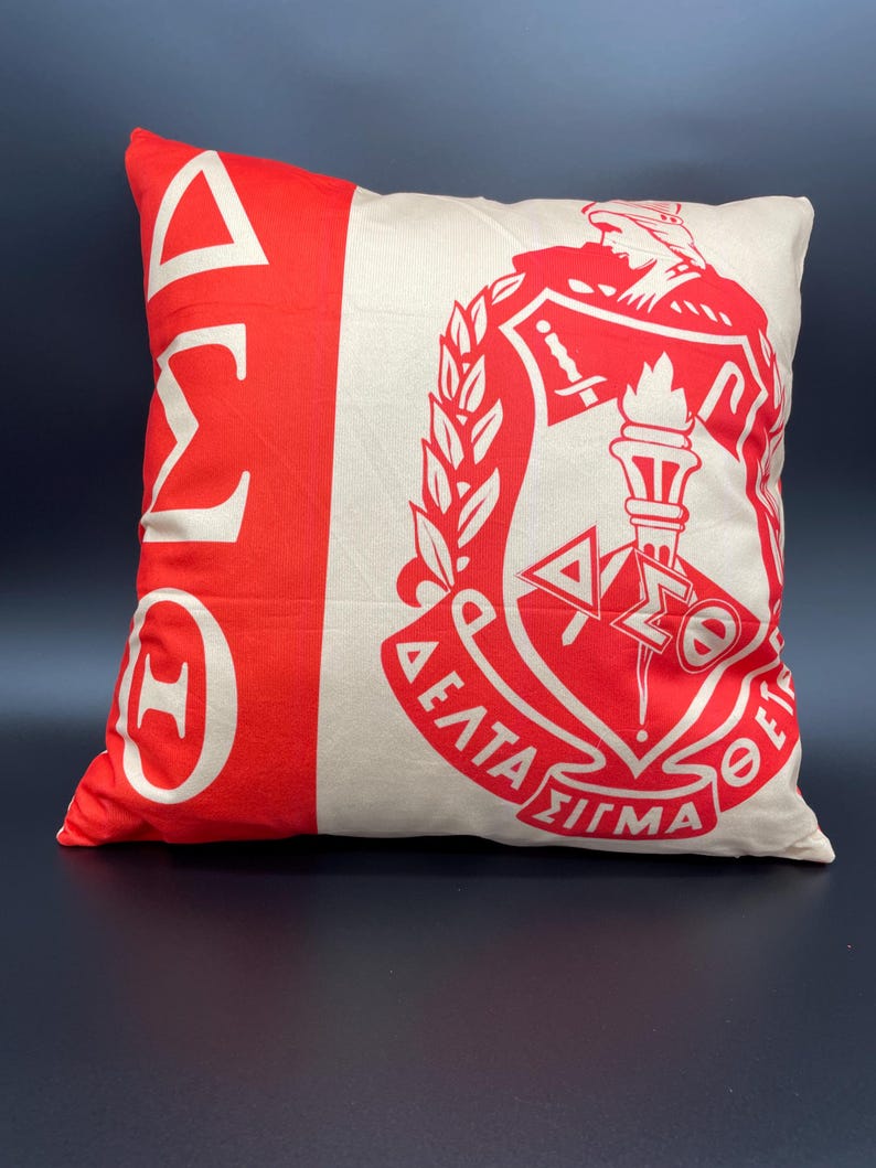 Delta Sigma Theta Decorative Pillow Covers Delta Shield