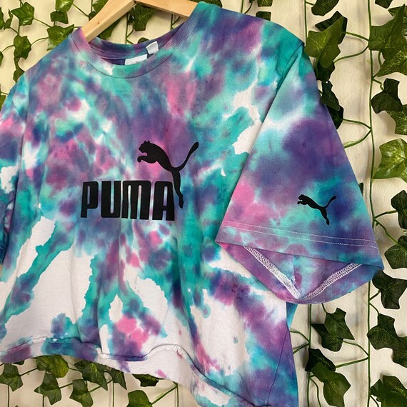 Puma Tie Dye Cropped Tee - image 2