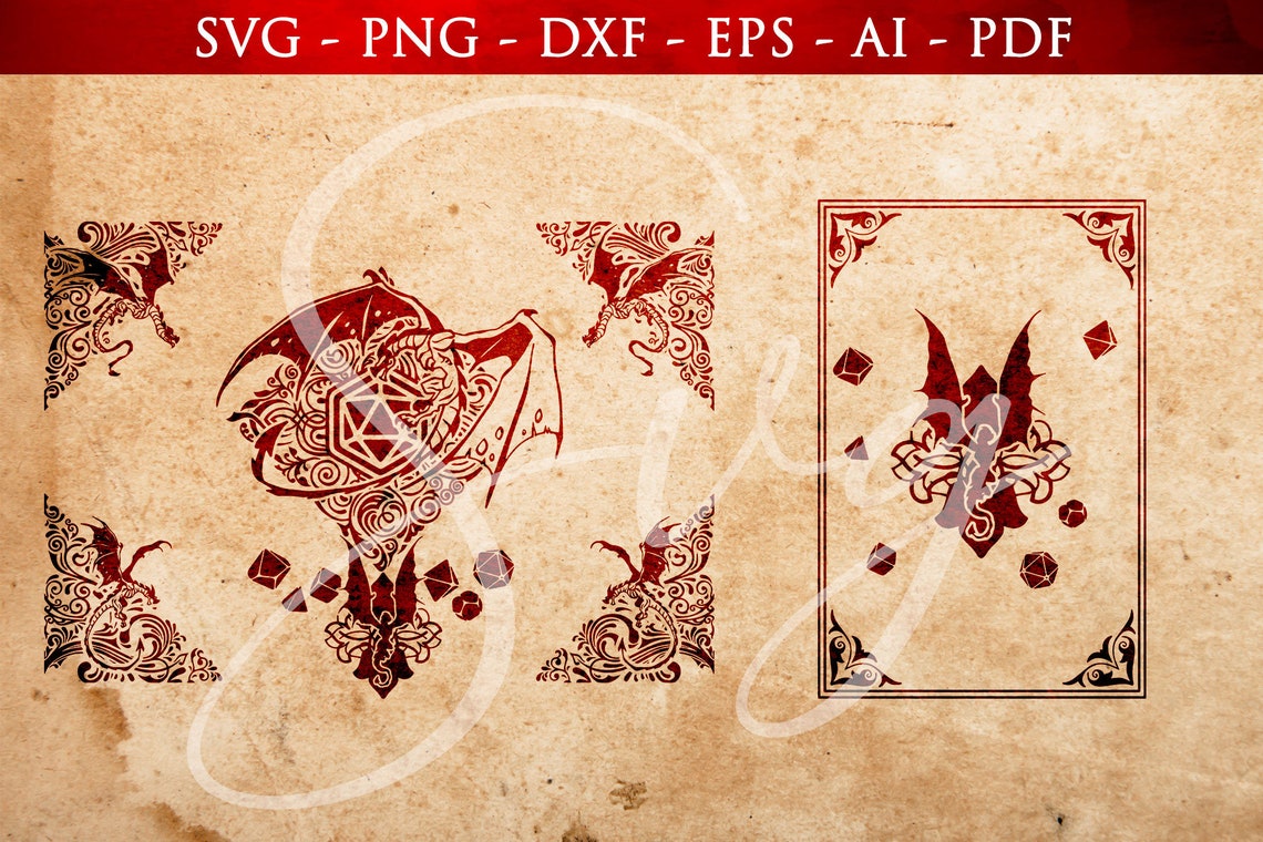 Game Master Screen Svg Dragon Screen Cut File Rpg Games Svg - Etsy