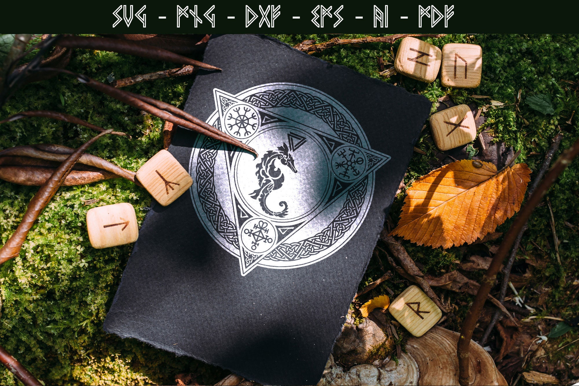 Celtic Animal Zodiac SVG Bundle: Spirit Animals, Runes (digital Files ...