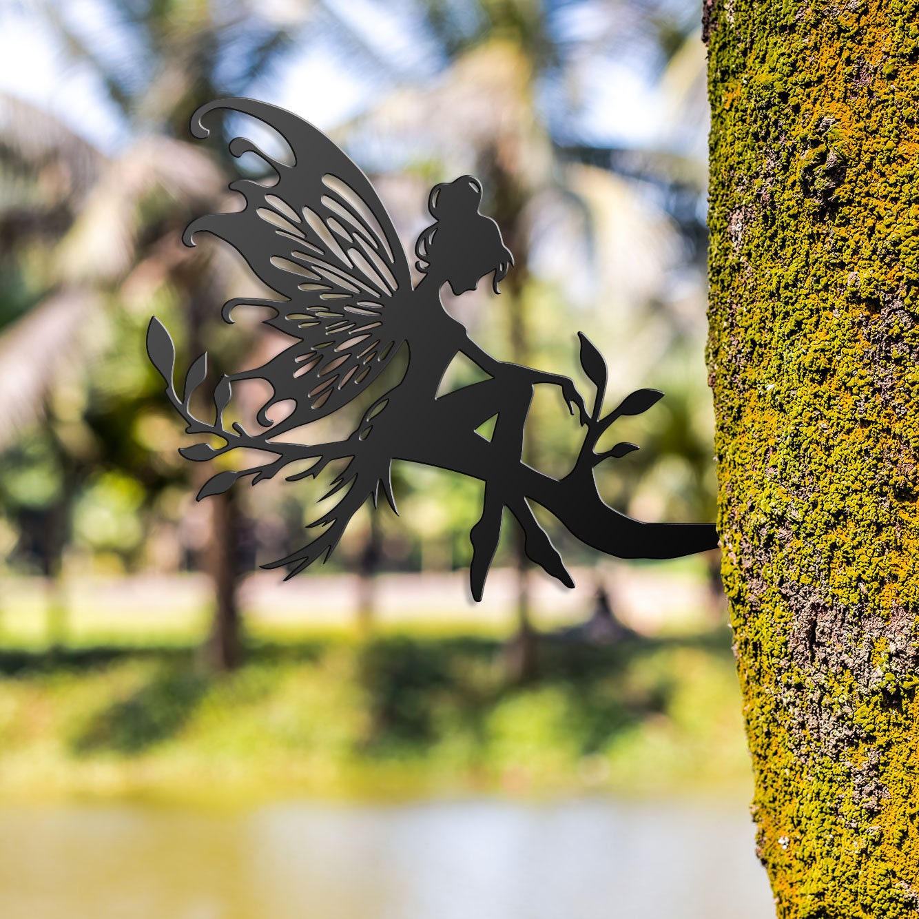 Fairy Tree Spike SVG DXF: CNC Garden Decor Sign (digital Files) - Etsy