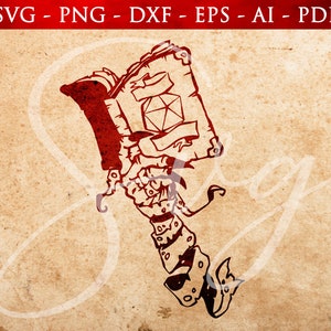 Game Master Buch svg, GM Hand, Dungeon Master PNG, Game Master Würfel, Würfel Clip Art, RPG png, RPG-Spiele, handgezeichnete RPG, Instant download