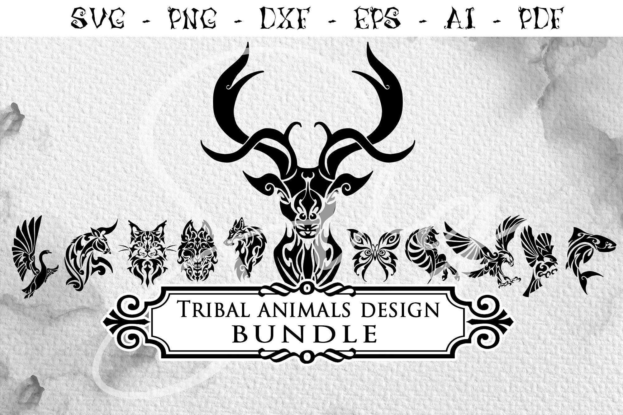 Sticker Cheval Tribal - ref.12477