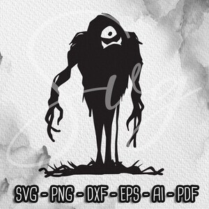 Cíclope SVG, gigante tuerto, monstruo lindo, criatura linda, monstruo, Halloween, bestias, fantasmas, monstruo mítico, archivos digitales