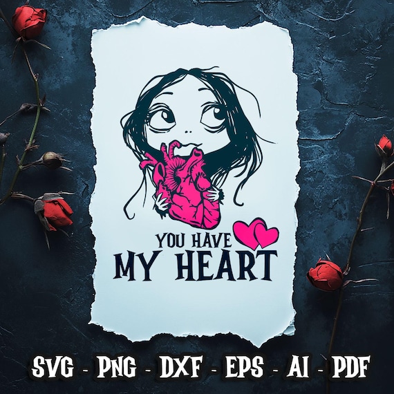 Lady Weird作品　You're My Valentineブラック ぬいぐるみ・人形・置物 Lady Weird作品 You're My Valentineブラック