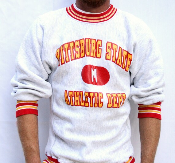 Vintage Pittsburg Sweatshirt Mens Size Medium Nort