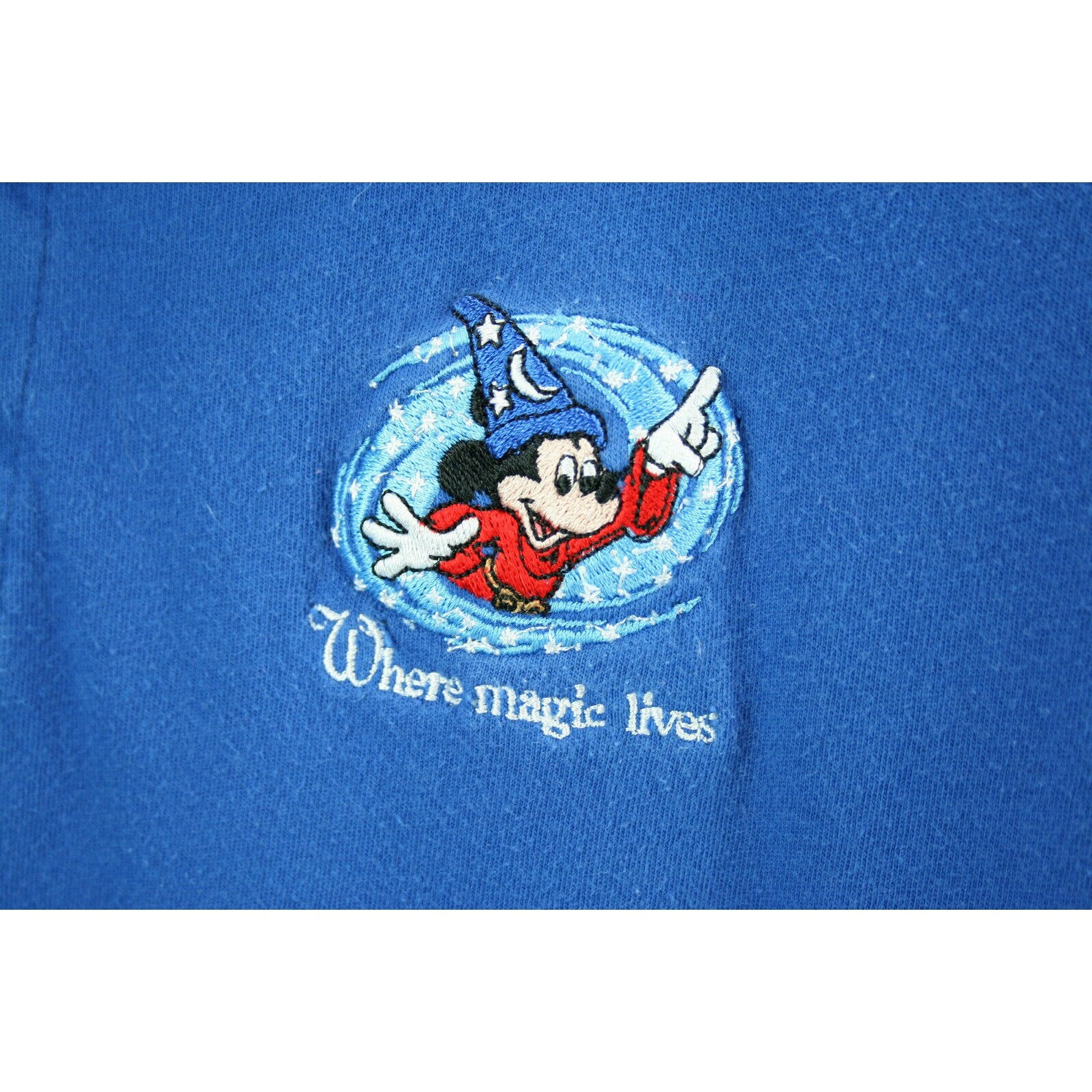 Walt Disney World mens Sz S Blue Polo 2 shirts Disney Theme Etsy.de
