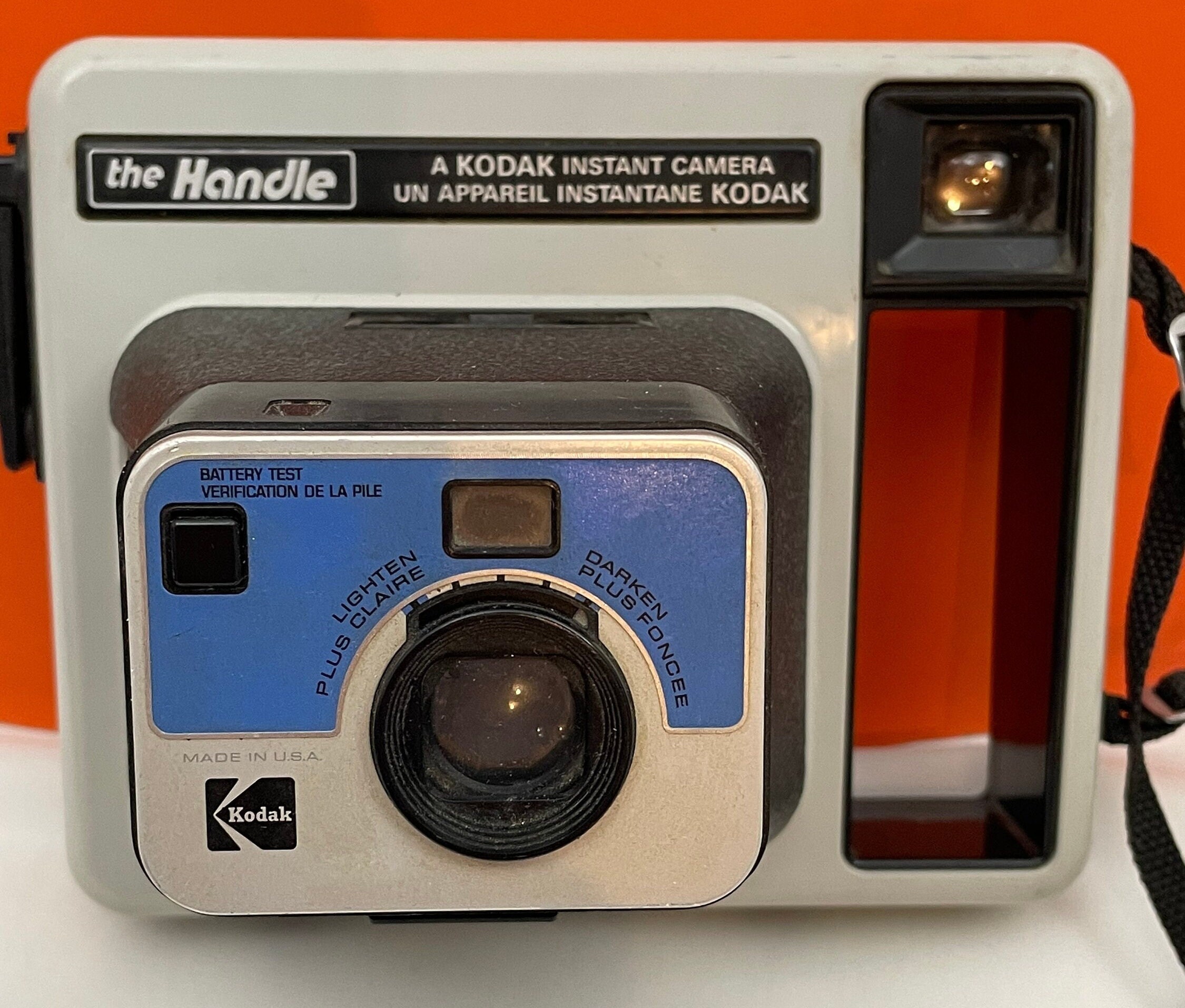 Kodak Instant Camera Kodak the Handle Vintage Kodak Camera