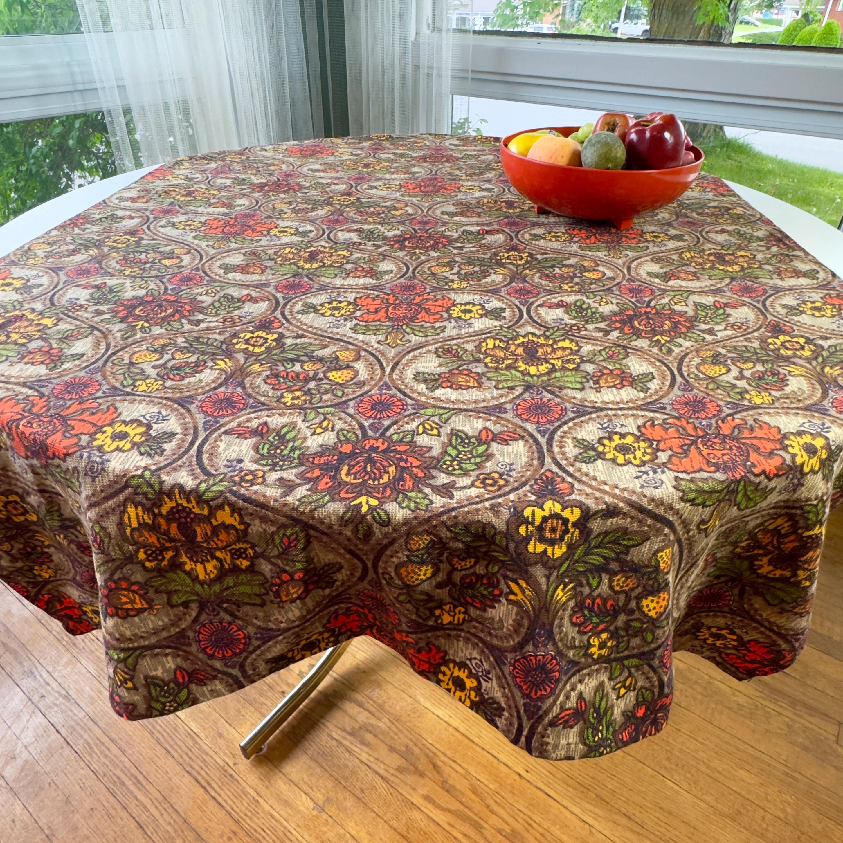 Vintage Tablecloths 60s - Etsy - Page 5