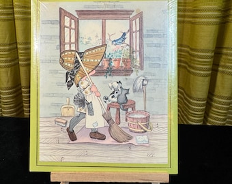ホリー・ホビー 1975年ヴィンテージプリント：子供部屋の装飾 - Etsy 日本