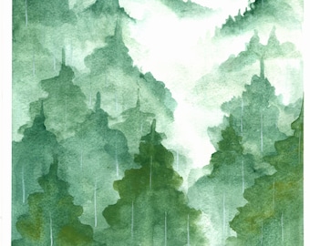 Misty Forest