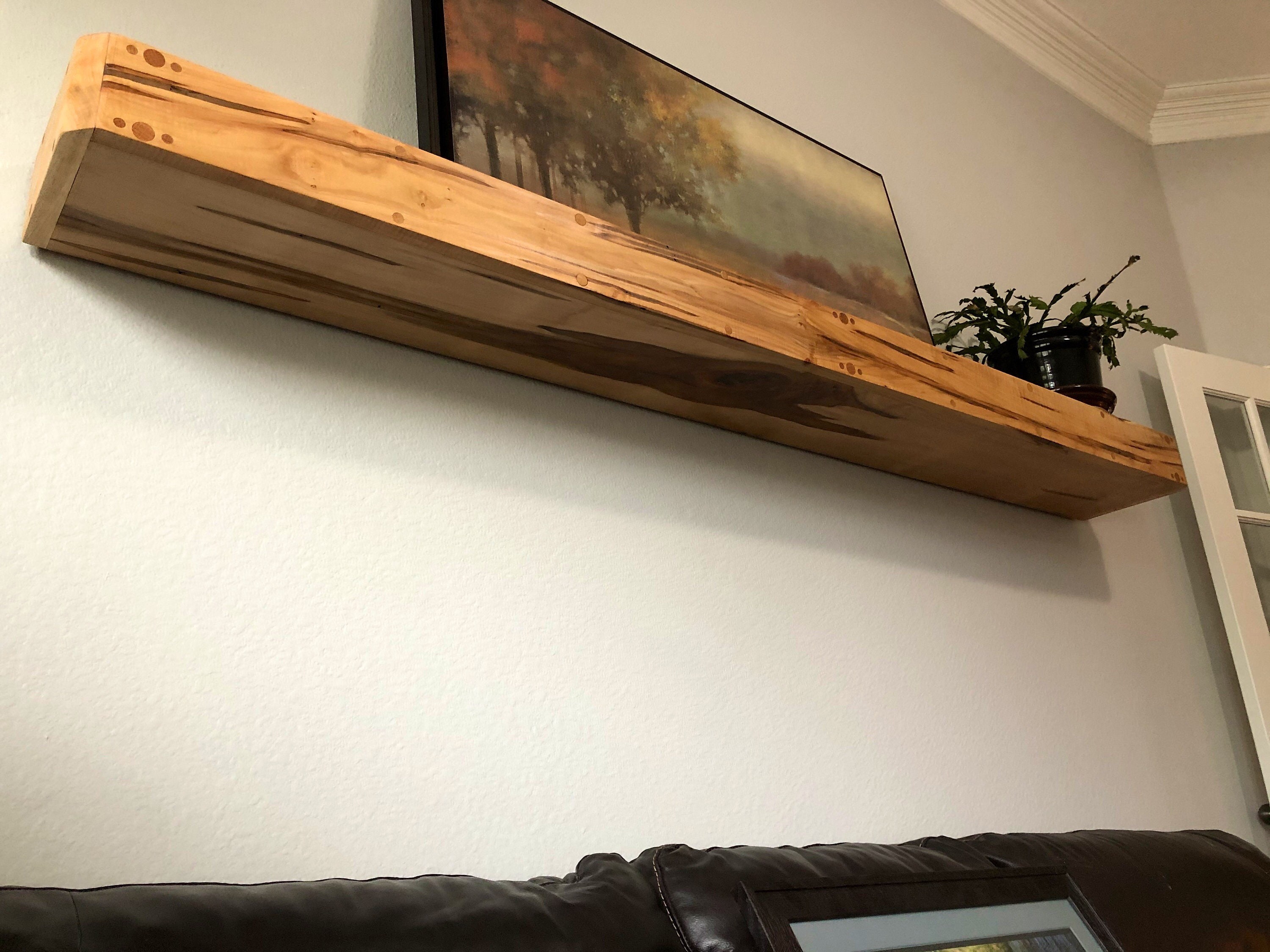 Floating Mantel floating Shelf Etsy