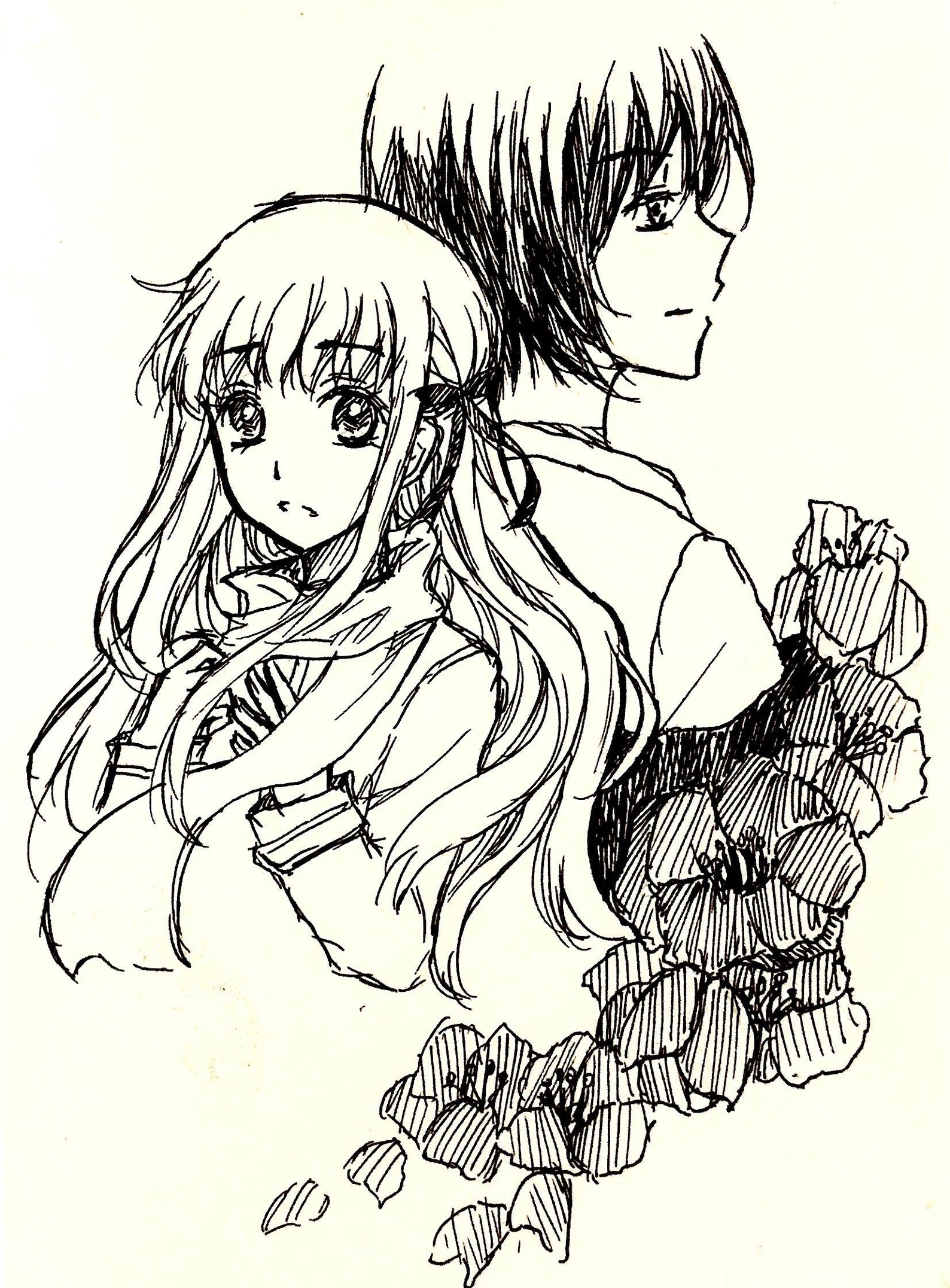 Tohru Honda and Akito Sohma in Fruits Basket Poster Etsy