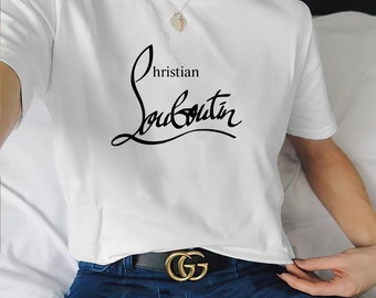 Louboutin t shirt mens online