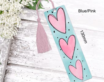 Book Lover Gift | Aluminium Bookmark with Tassel | Metal Bookmark | UK Made