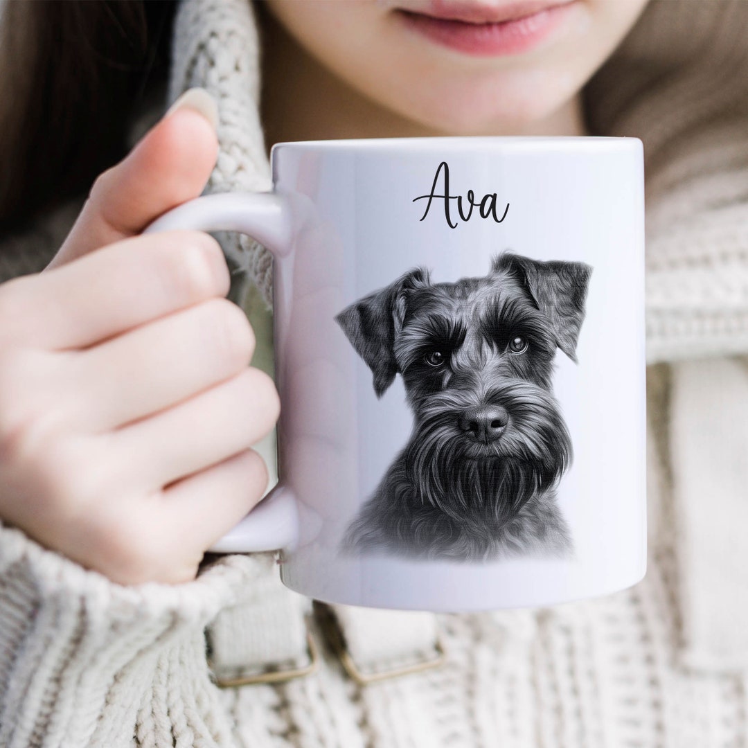 Personalised Mug Dog Lover Gift for Dog Owner Schnauzer Etsy UK