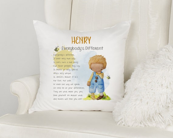 Etsy personalised cushion clearance