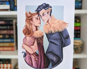 Jude and Cardan - Mini Print