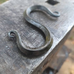 Hand Forged S Hook-Diamond Shaped