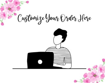 ADD ON Customize Your Order Here - Personalize: Charts, Care Cards, Thank you Cards & Bussiness Cards | Seller Supplies for Small Businesses