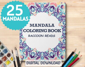 Download Digital Coloring Book For Adults Medley Of Mandalas Series Book 1 Mandala Coloring Pages Pdf 25 Printable Patterns For Relaxation Digital Prints Art Collectibles Kromasol Com