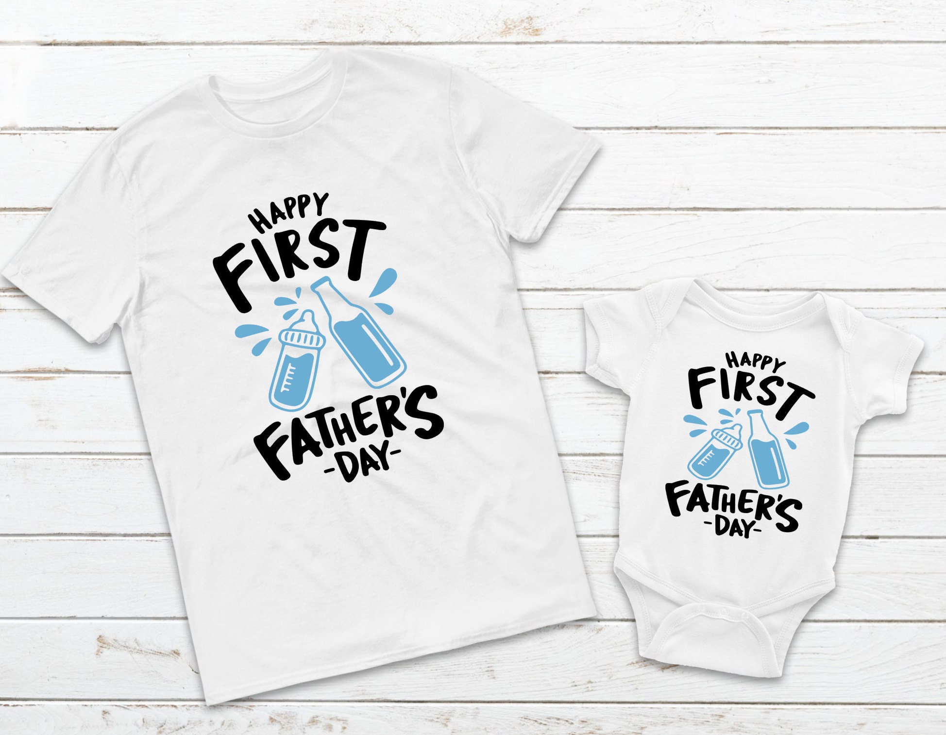 Our First Father's Day Shirts, Matching Daddy and Me Shirts, Father's Day Gift, New Dad, Father's Day 2021
