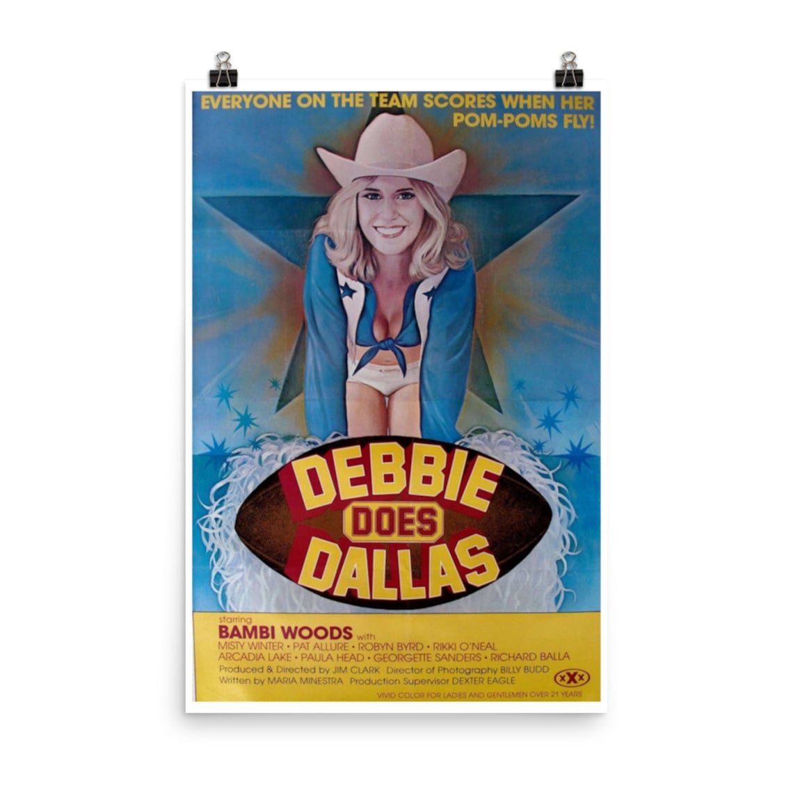 Debbie Does Dallas Original Movie Poster Etsy