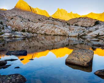 Granite Park Print: High Sierra Landscape Art, John Muir Wilderness
