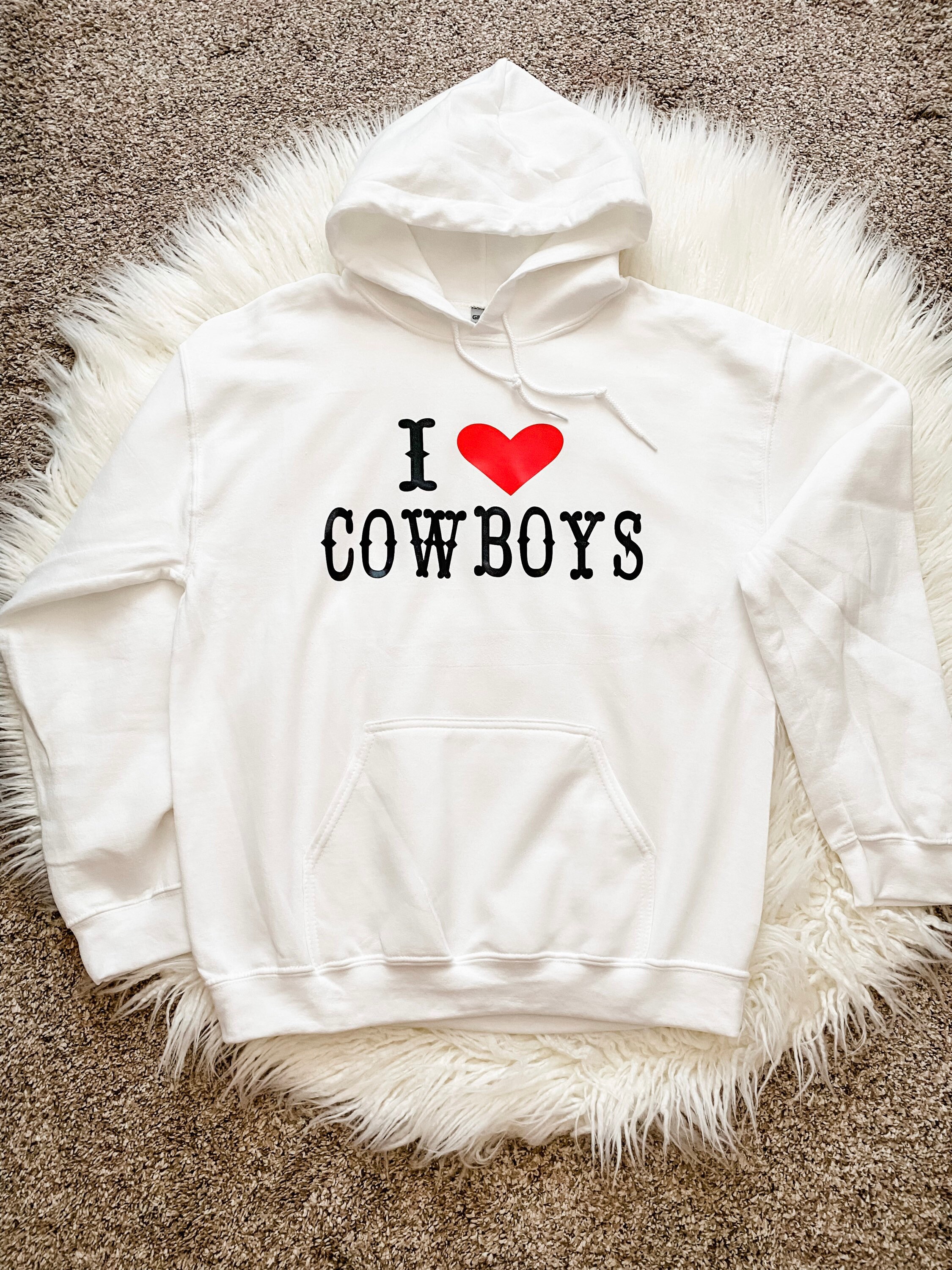 i heart cowboys shirt