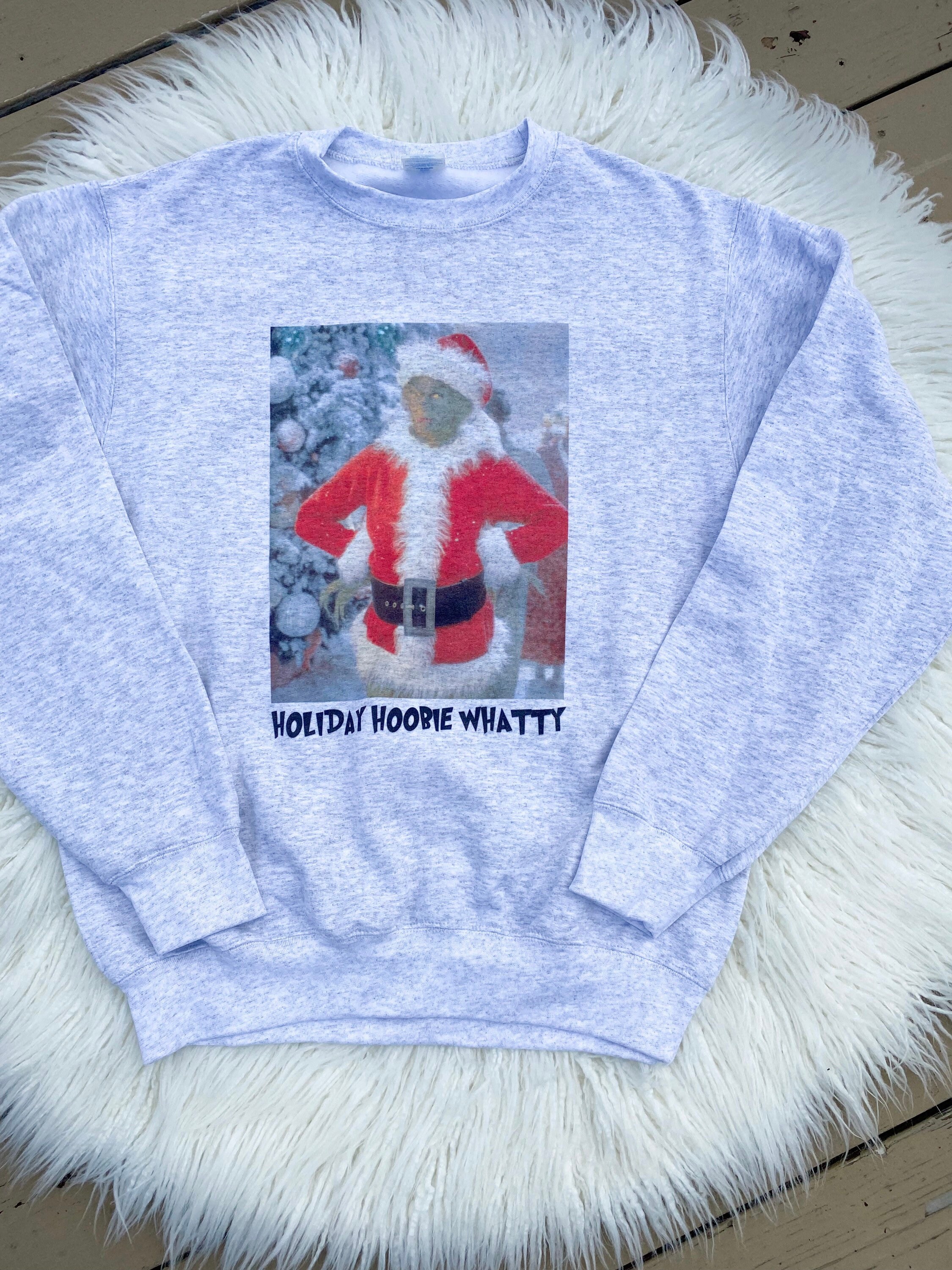 The Grinch Holiday Hoobie Whatty 