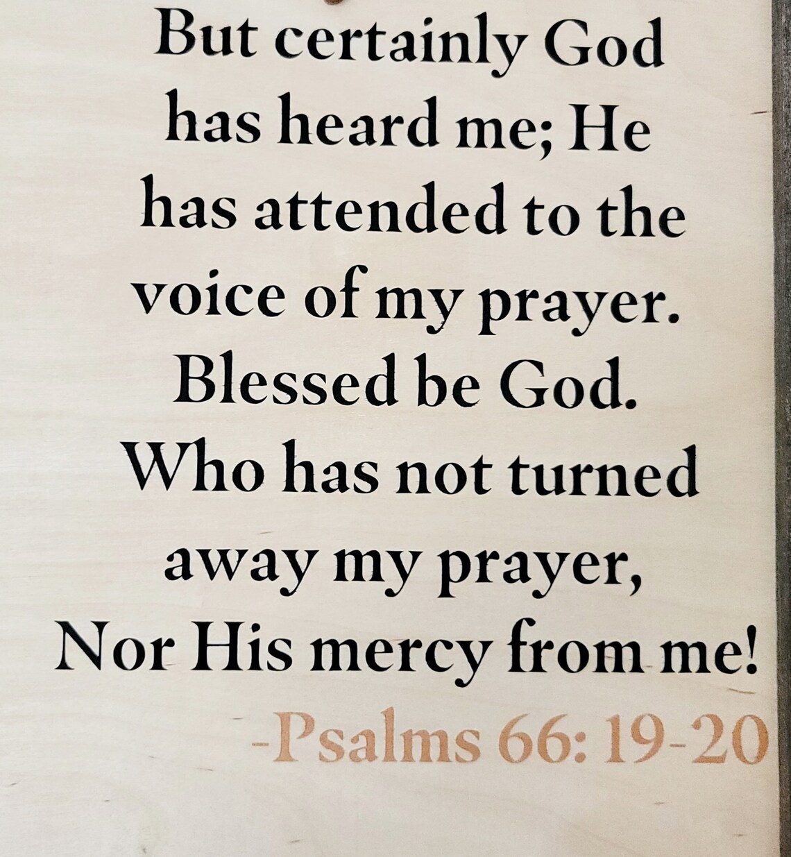 Answered Prayer Board Psalms 66 19 20 Etsy answered-prayer-board-psalms-66-19-20-etsy