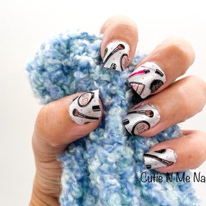 You Are Beautiful Makeup/ 100% Nail Polish Wraps/ Nail Strips