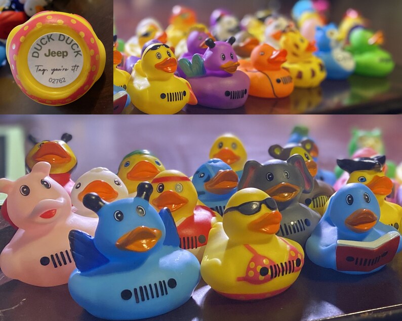 Duck Duck Jeep 25 Customized Rubber Ducks Etsy