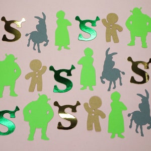 Shrek Confetti | Shrek Birthday Confetti | Shrek Party Decor | Shrek Party | Shrek Table Scatter | Shrek Decorations | Shrek Decor | Shrek