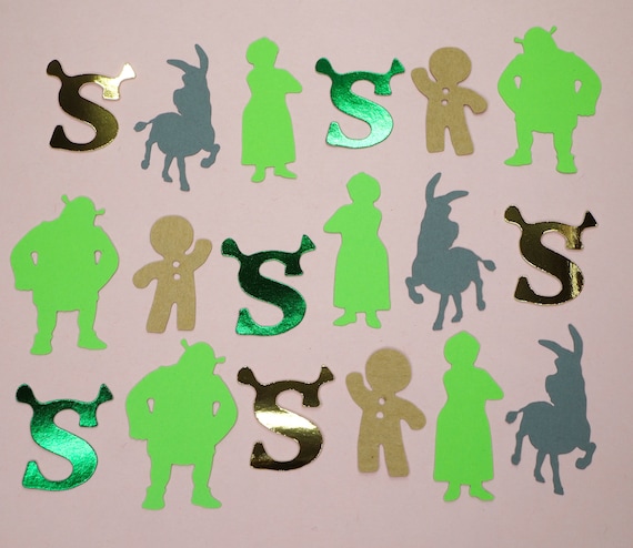 Shrek Confetti | Shrek Birthday Confetti | Shrek Party Decor | Shrek Party | Shrek Table Scatter | Shrek Decorations | Shrek Decor | Shrek