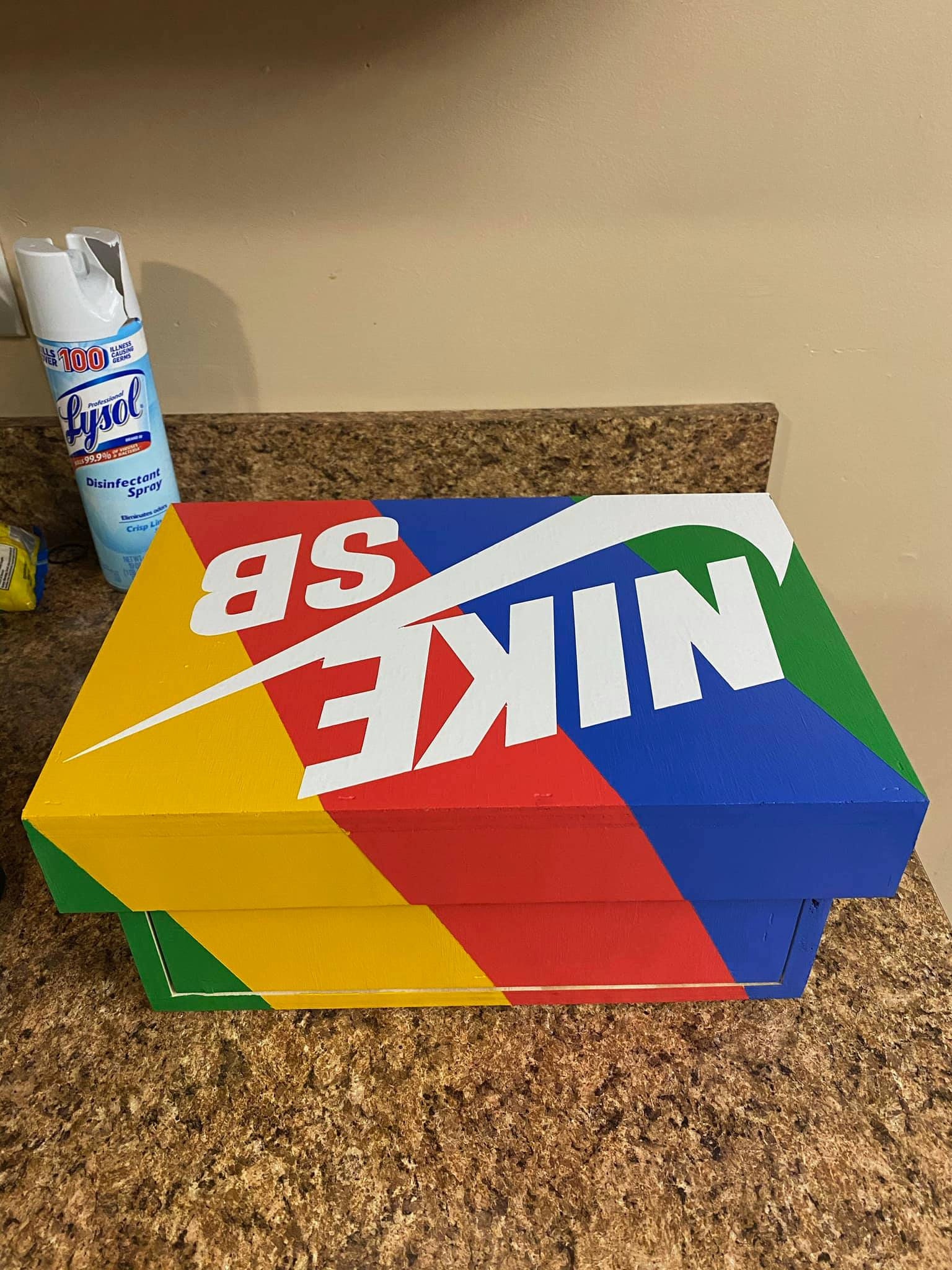 NIKE SB sneakerbox jewelry/gadget Box | Etsy