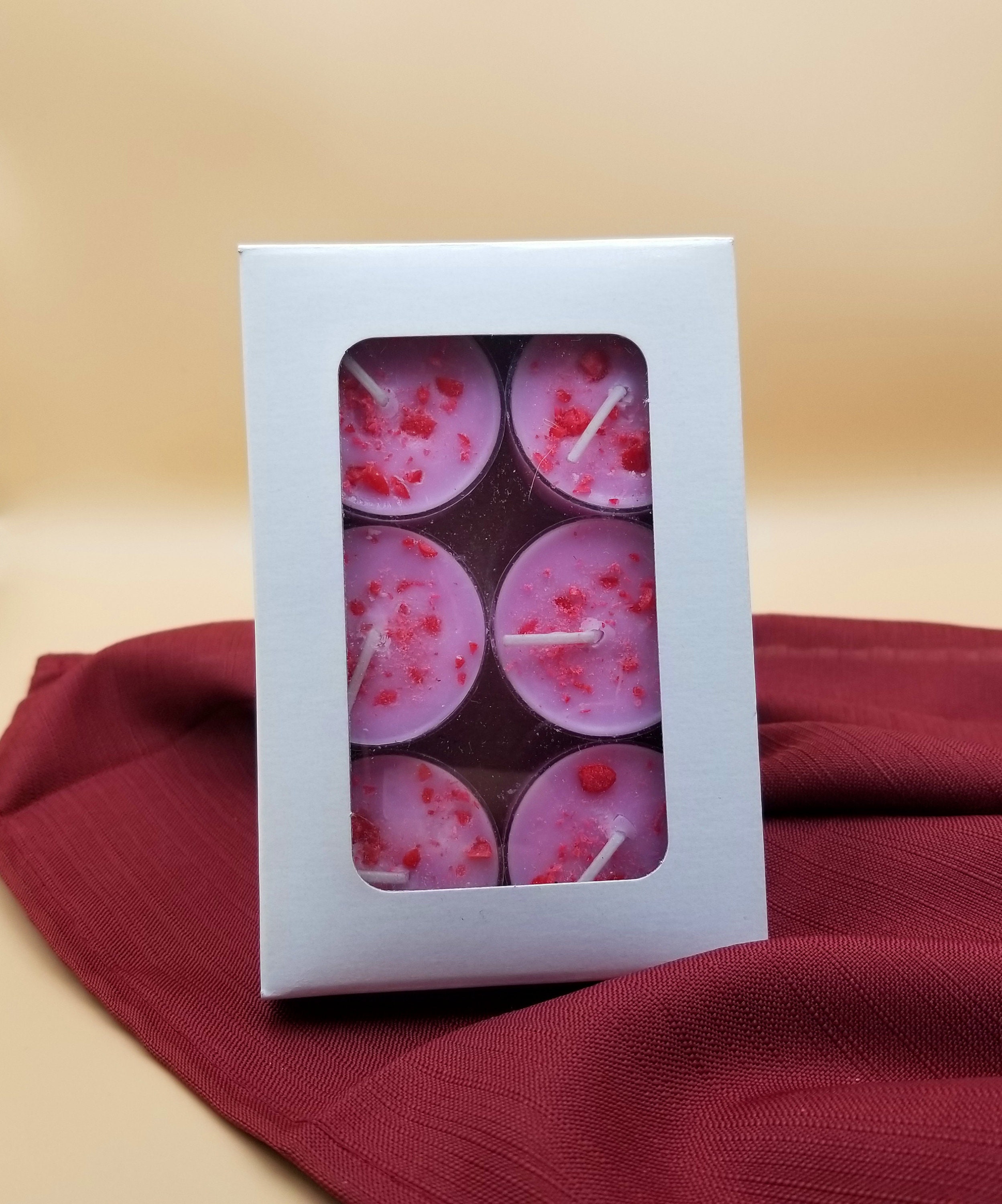 Cinnamon Hearts Set of 6 Cinnamon Heart Scented Soy Tea Etsy