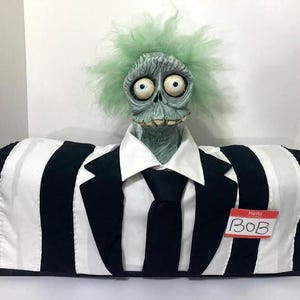 Bob from Beetlejuice Shrunken head Life-size figure sculpture