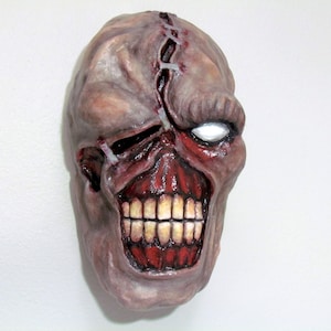 Resident Evil Nemesis Inspired Sculpture Wall Bust Hanger Horror