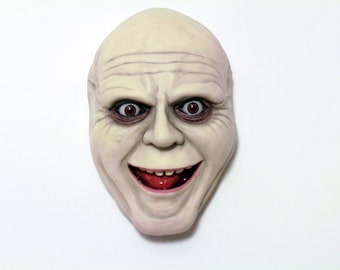 Uncle Fester Wall Hanger Clay Sculpture Life Size The Addams Family