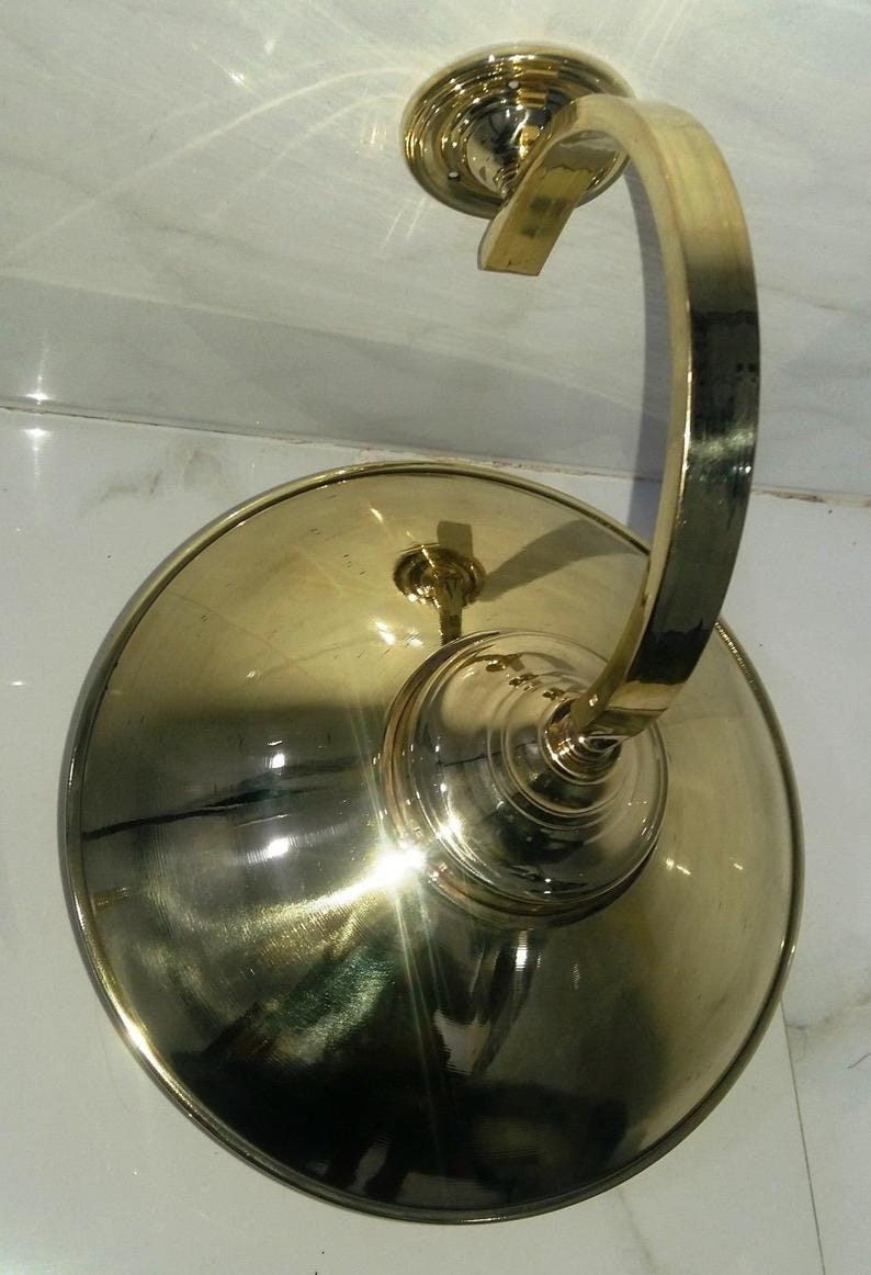 Nautical Ship Marine New Solid Brass Modern Gooseneck Light Etsy