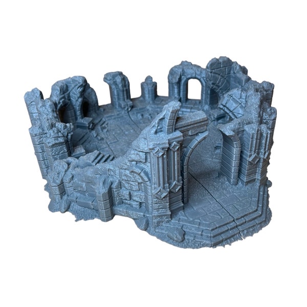 Ruined Watchtower of Al-Karak Aldir | Weathertop inspired | Amon Sul | 28mm Wargaming Terrain | DnD | MESBG