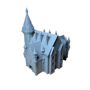 Dragonspire Library & Observatory, HP, Wizarding World, Dark Realms, 3D Printed Tabletop Terrain, TTRPG