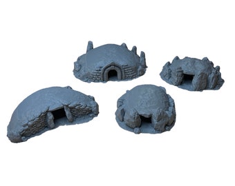 Barrow Graves | Berrytyne Wolds | 28mm | Mesbg | Tabletop Terrain | Fantasy | Dnd