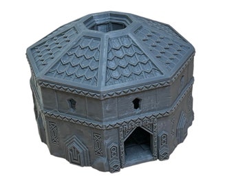 The Well House / Kingdom of Durak Deep / MESBG / Terreno de enanos / TTRPG / DnD / Terreno de juegos de guerra de fantasía / Cualquier juego de mesa