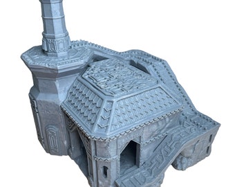 Dwarven Smeltery, Kingdom of Durak Deep, MESBG, Dwarf Terrain, RPG, DnD, Fantasy Wargaming Terrain, Tabletop Gaming