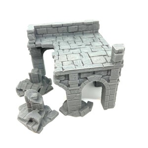 Arkenfel Ruined Walkways | Wargaming Terrain | DnD | RPG | MESBG | Wargaming | Any Tabletop Gaming | Fantasy