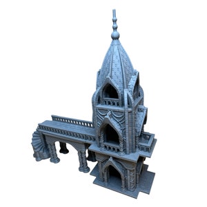 Elven Tower | MESBG | Wargaming Terrain | DnD | TTRPG | Wargaming | Any Tabletop Gaming | Fantasy